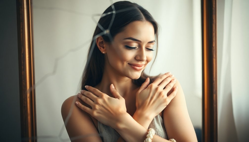 omfamnar självupptäckt på nytt